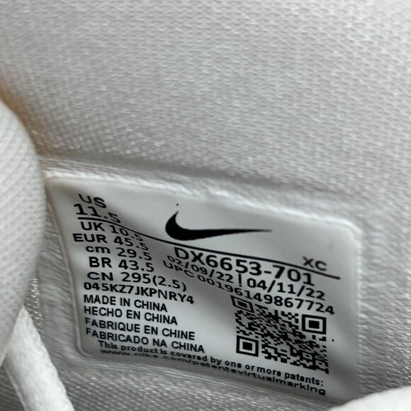 Nike Kyrie Infinity TB Promo Size 11.5 Gold White DX6653-701 Men Shoes Sneakers - Picture 8 of 8